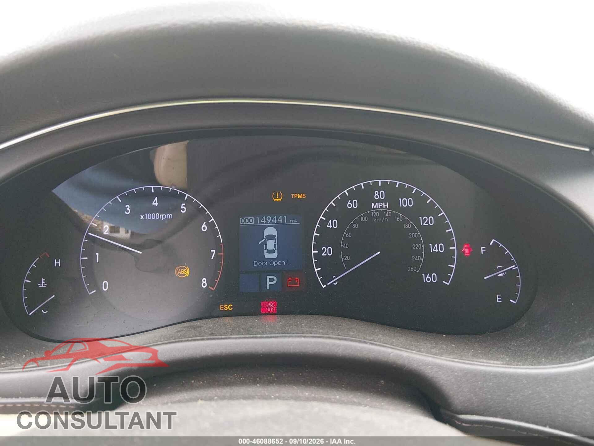 HYUNDAI GENESIS 2012 - KMHGC4DD1CU196226