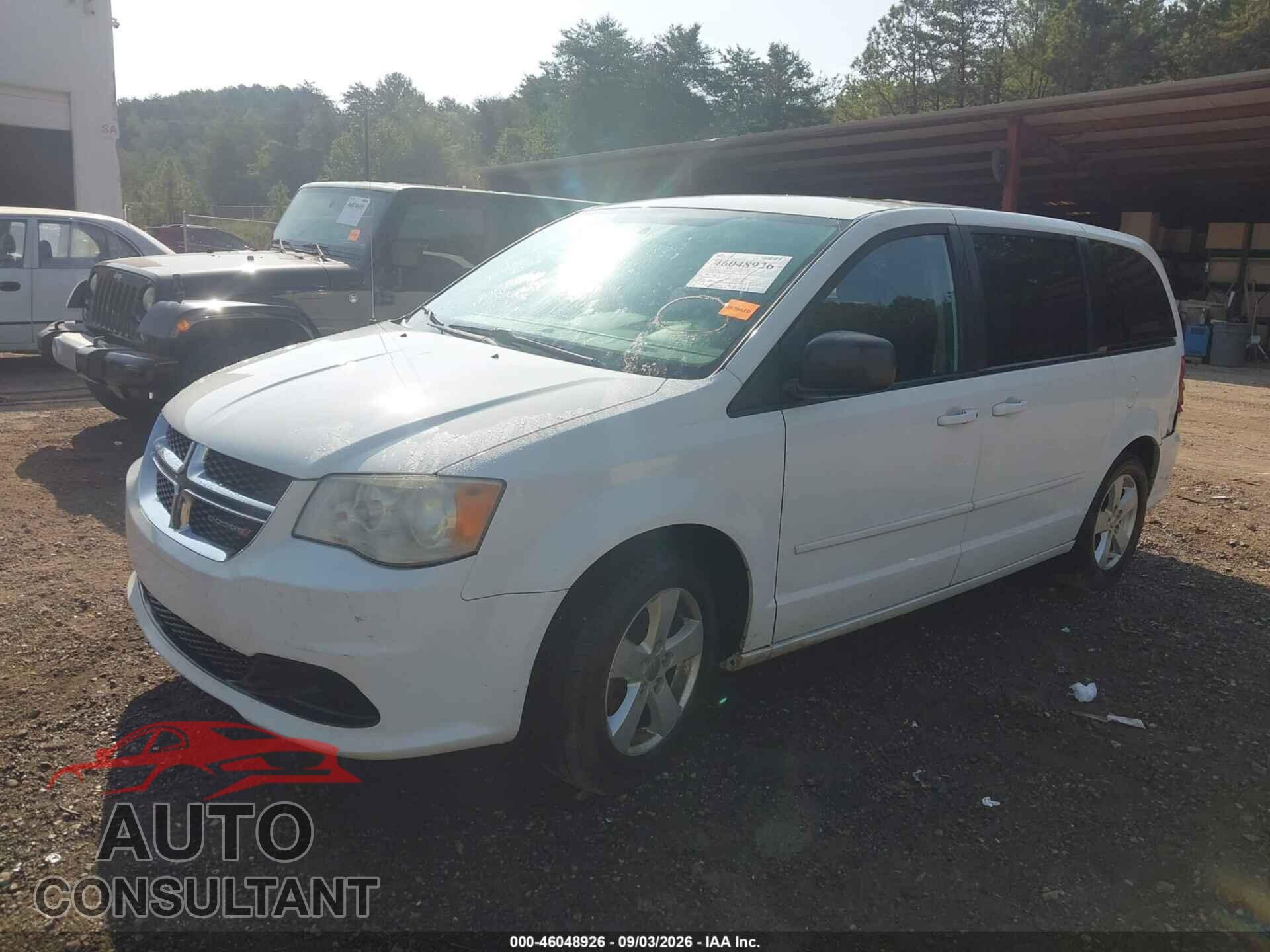 DODGE GRAND CARAVAN 2013 - 2C4RDGBG4DR812864