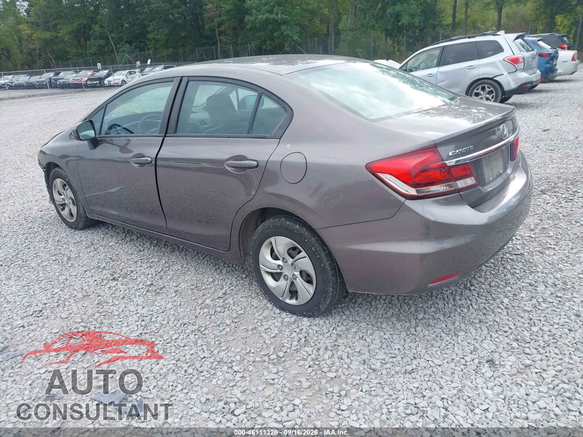 HONDA CIVIC 2015 - 19XFB2F57FE279787