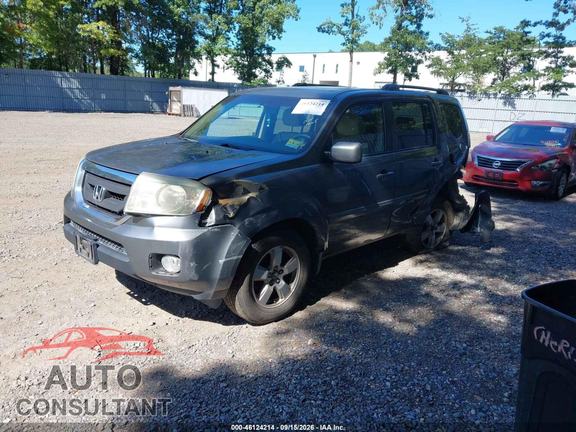 HONDA PILOT 2009 - 5FNYF48419B004556
