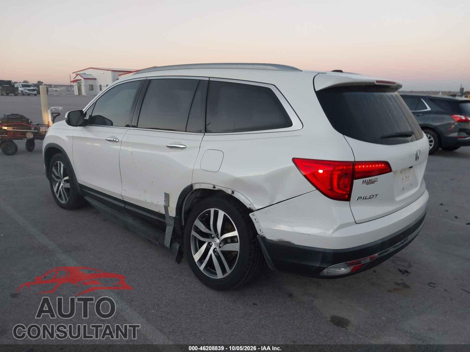 HONDA PILOT 2018 - 5FNYF5H98JB008769