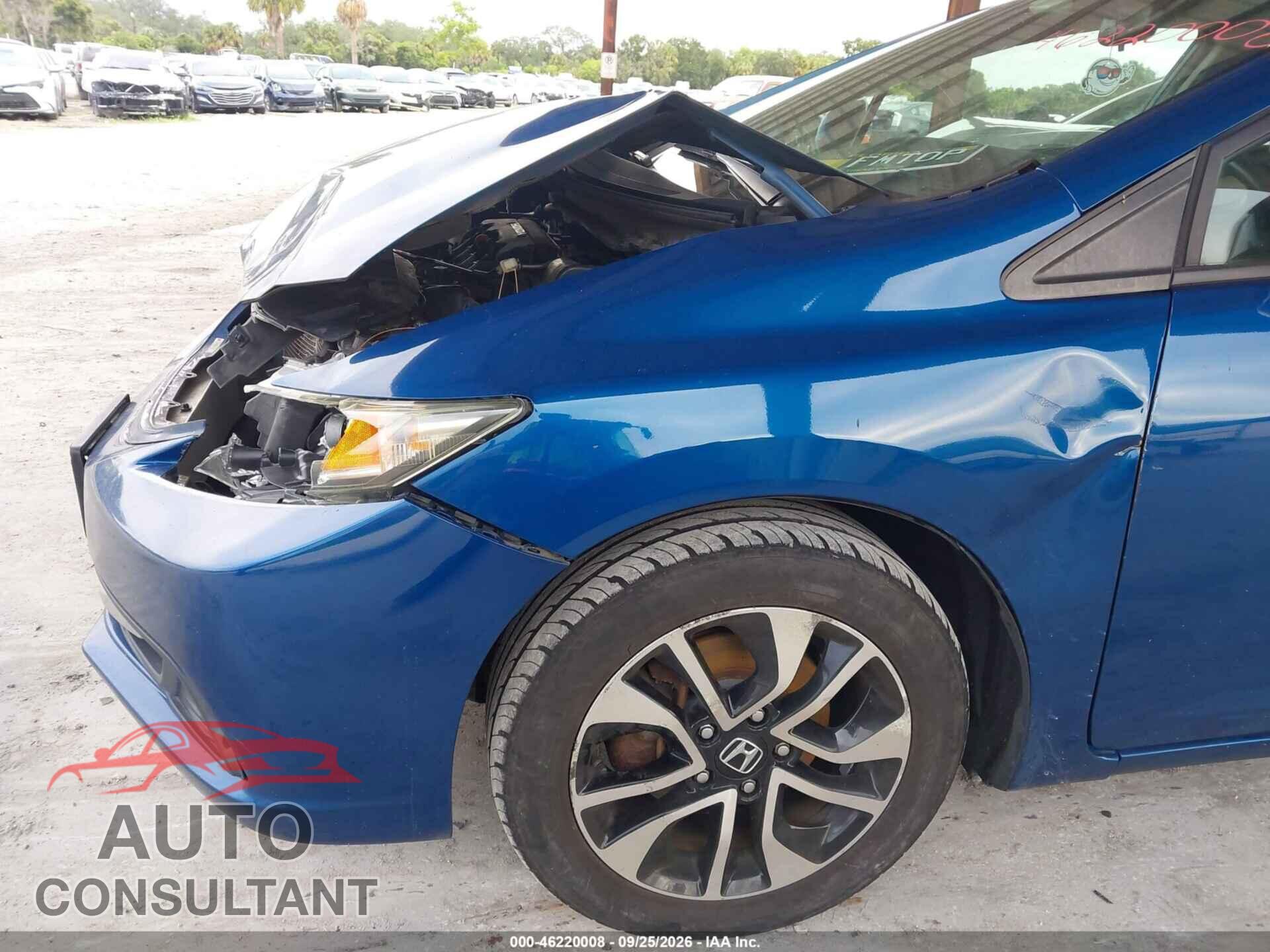 HONDA CIVIC 2013 - 2HGFB2F83DH539776