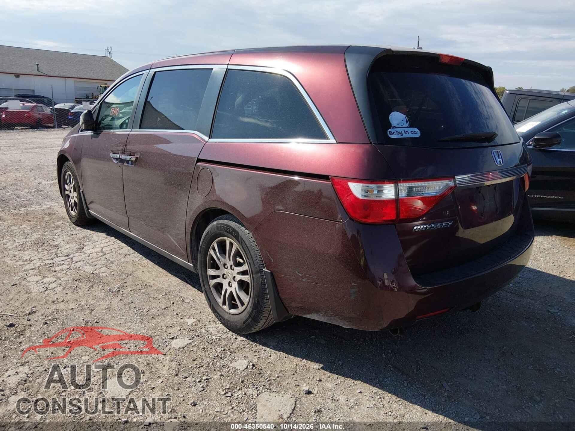 HONDA ODYSSEY 2011 - 5FNRL5H65BB066407