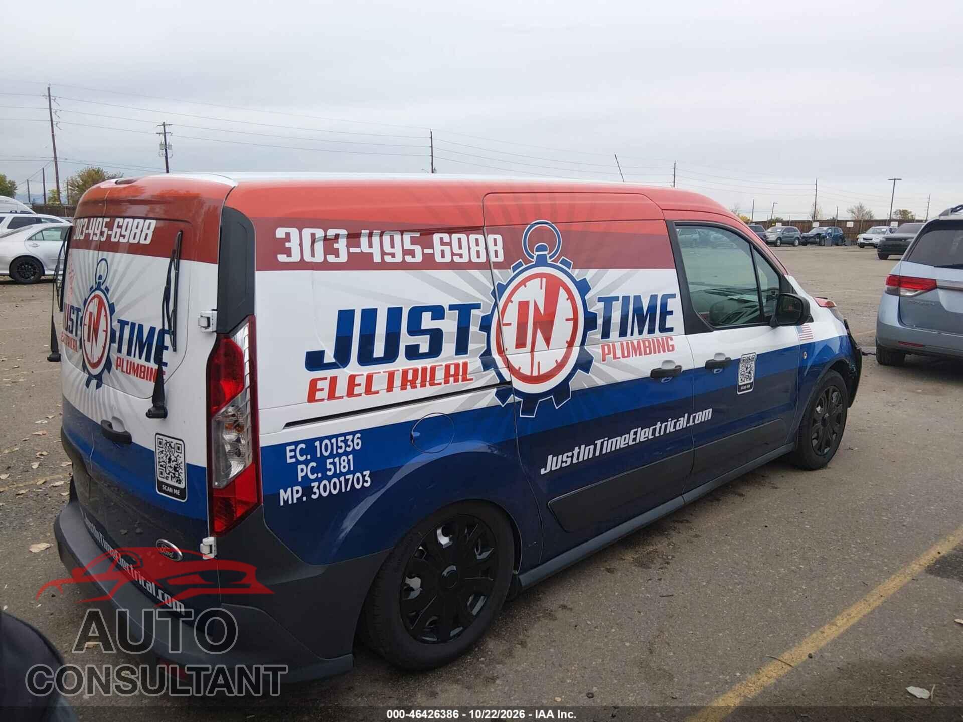FORD TRANSIT CONNECT 2014 - NM0LS7E78E1138843