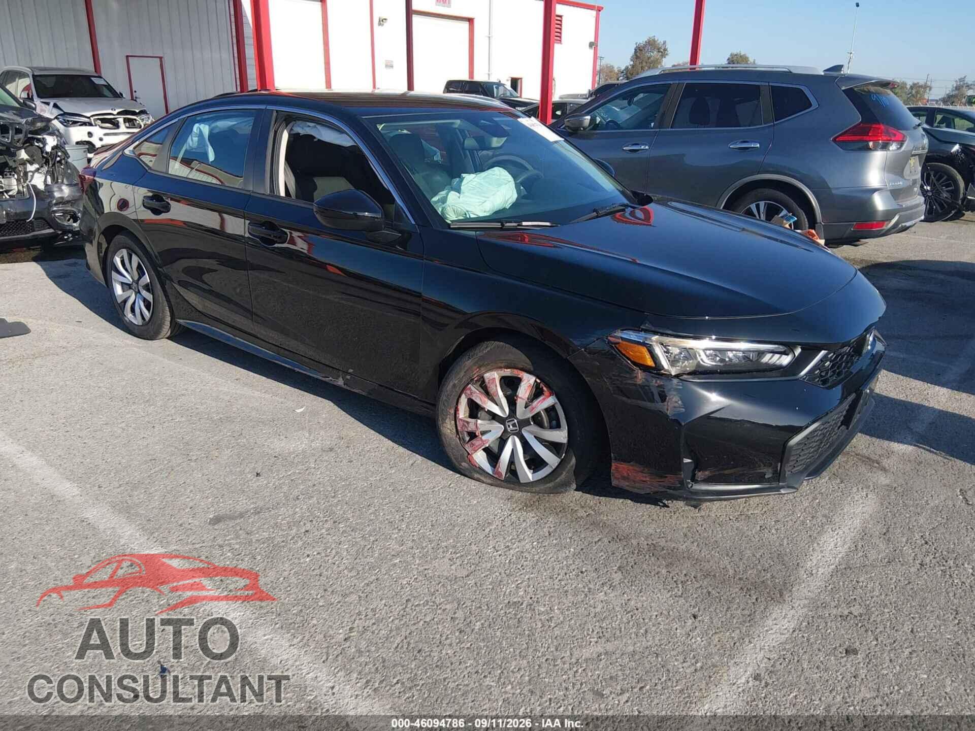 HONDA CIVIC 2026 - 2HGFE2F24TH578233