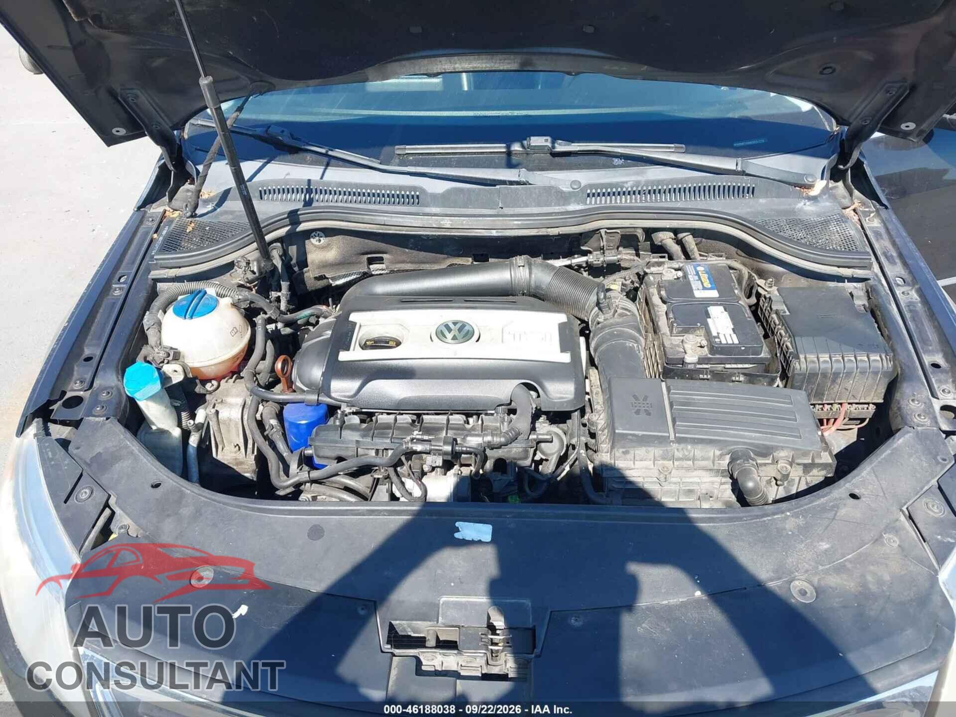 VOLKSWAGEN CC 2012 - WVWMP7AN8CE531776