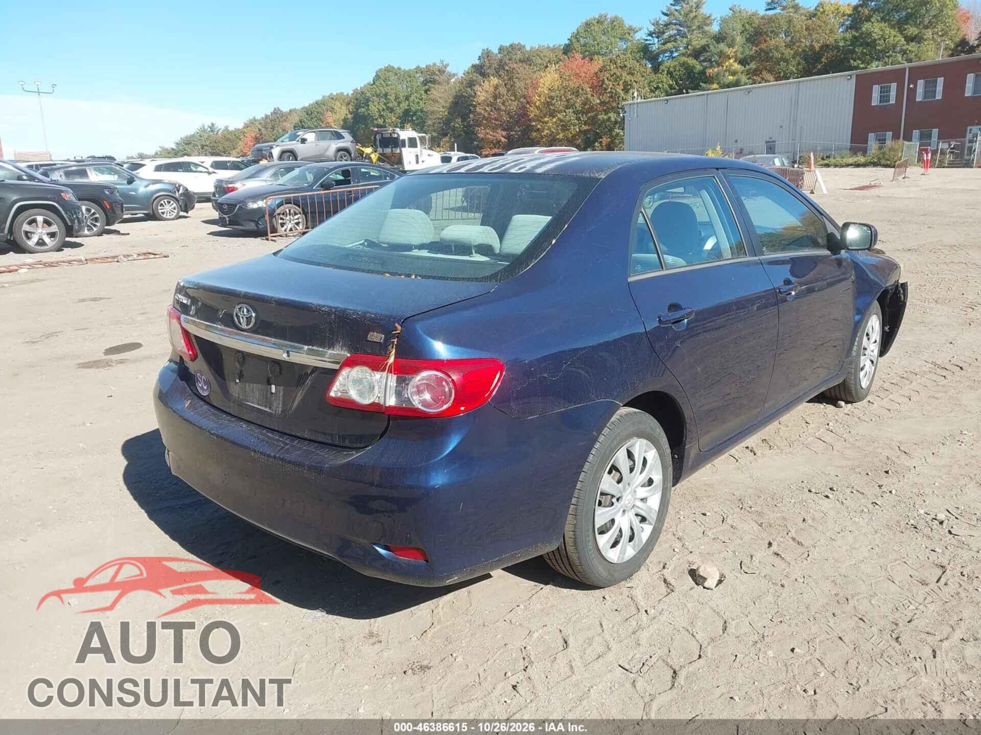 TOYOTA COROLLA 2012 - 2T1BU4EE7CC818893