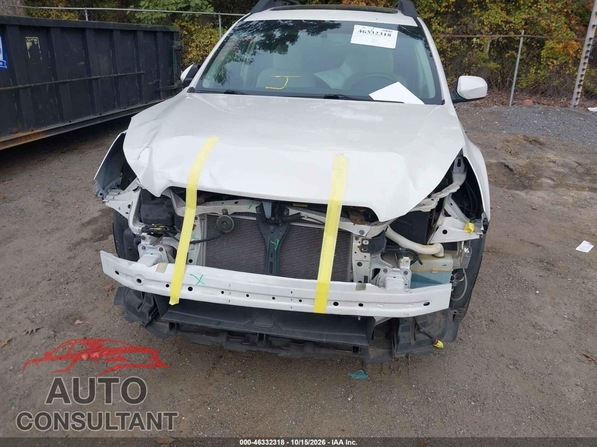 SUBARU OUTBACK 2014 - 4S4BRBLC4E3255624