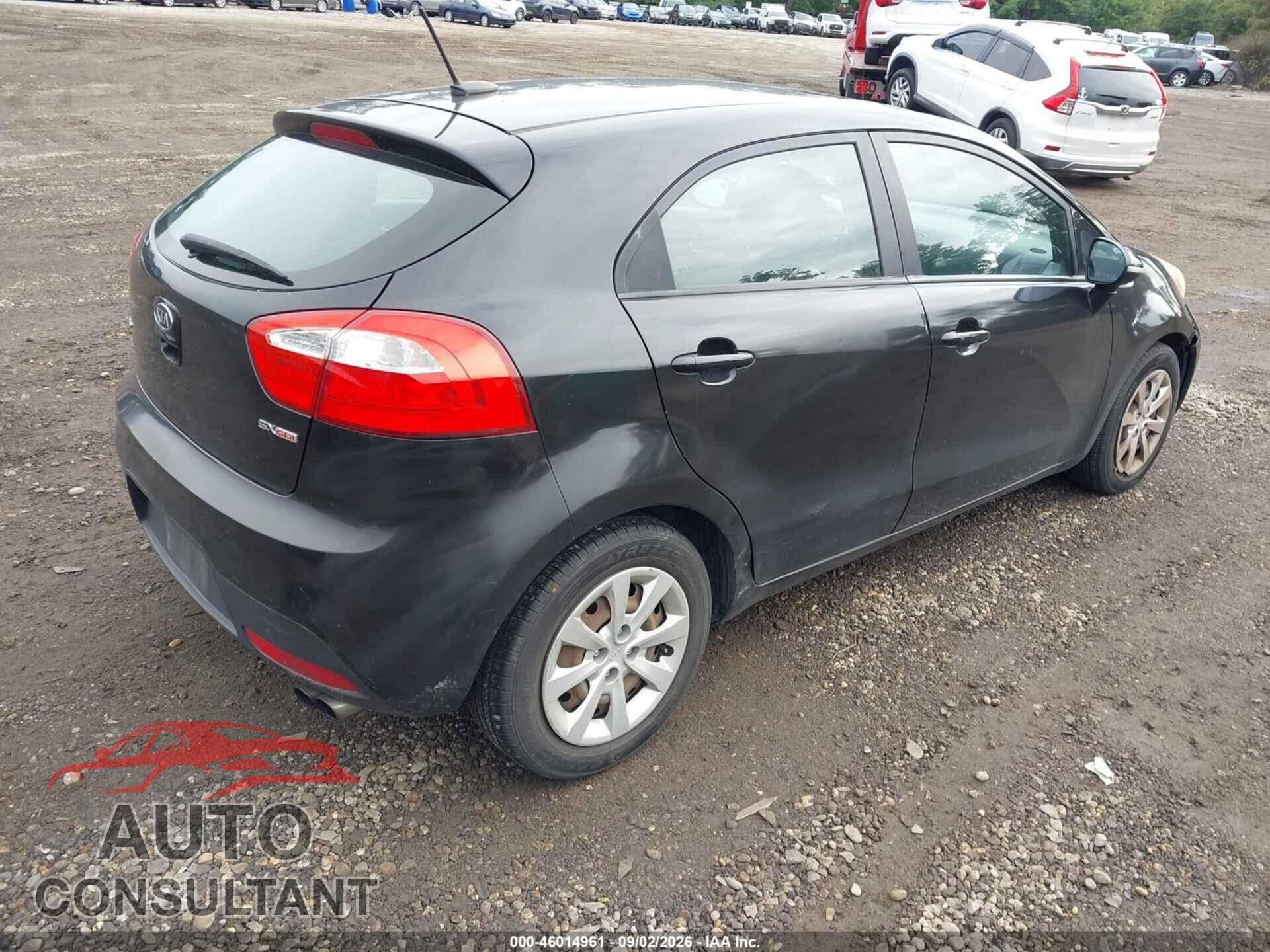 KIA RIO5 2012 - KNADN5A32C6029202