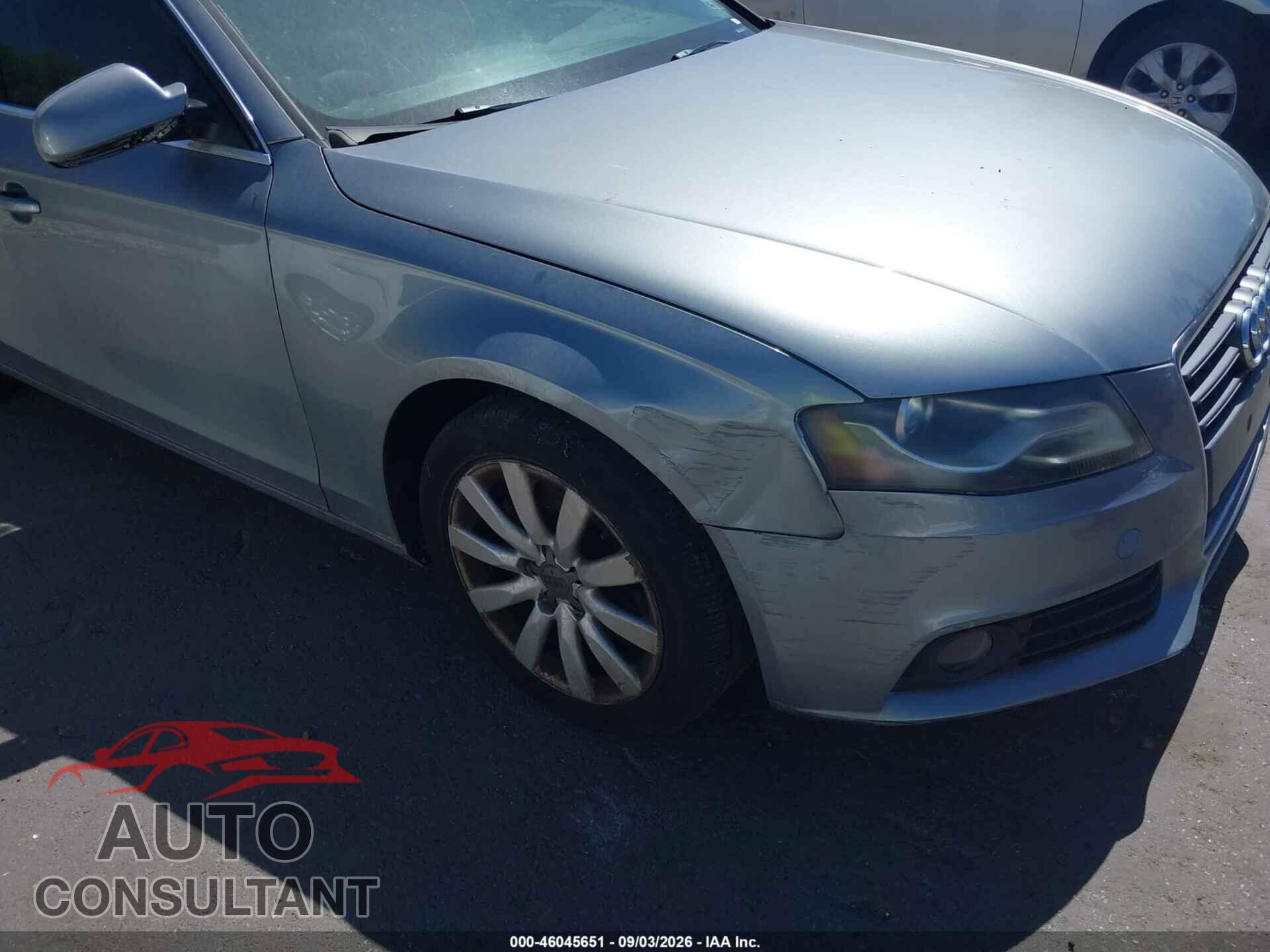 AUDI A4 2010 - WAUFFAFL5AN017491