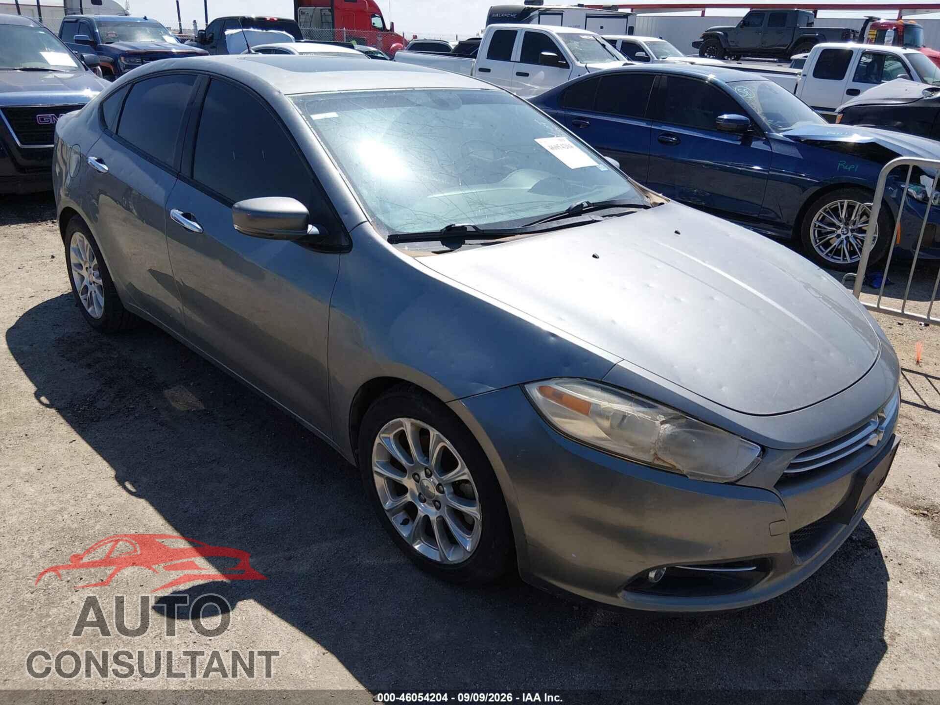 DODGE DART 2013 - 1C3CDFCA2DD711419