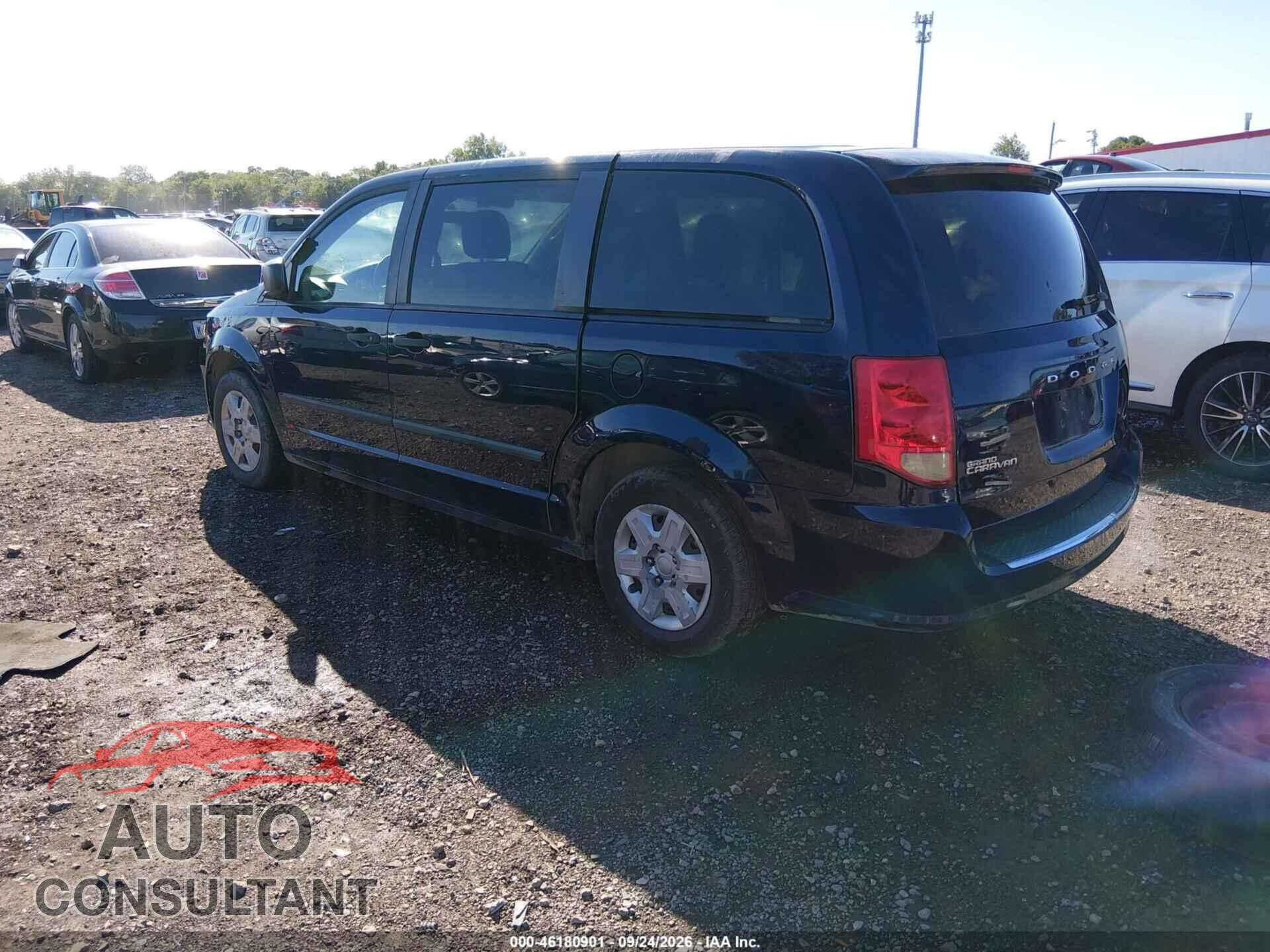 DODGE GRAND CARAVAN 2013 - 2C4RDGBG1DR593295
