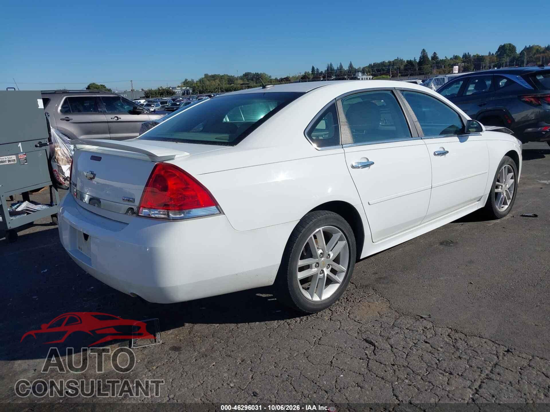 CHEVROLET IMPALA 2010 - 2G1WC5EM1A1176306