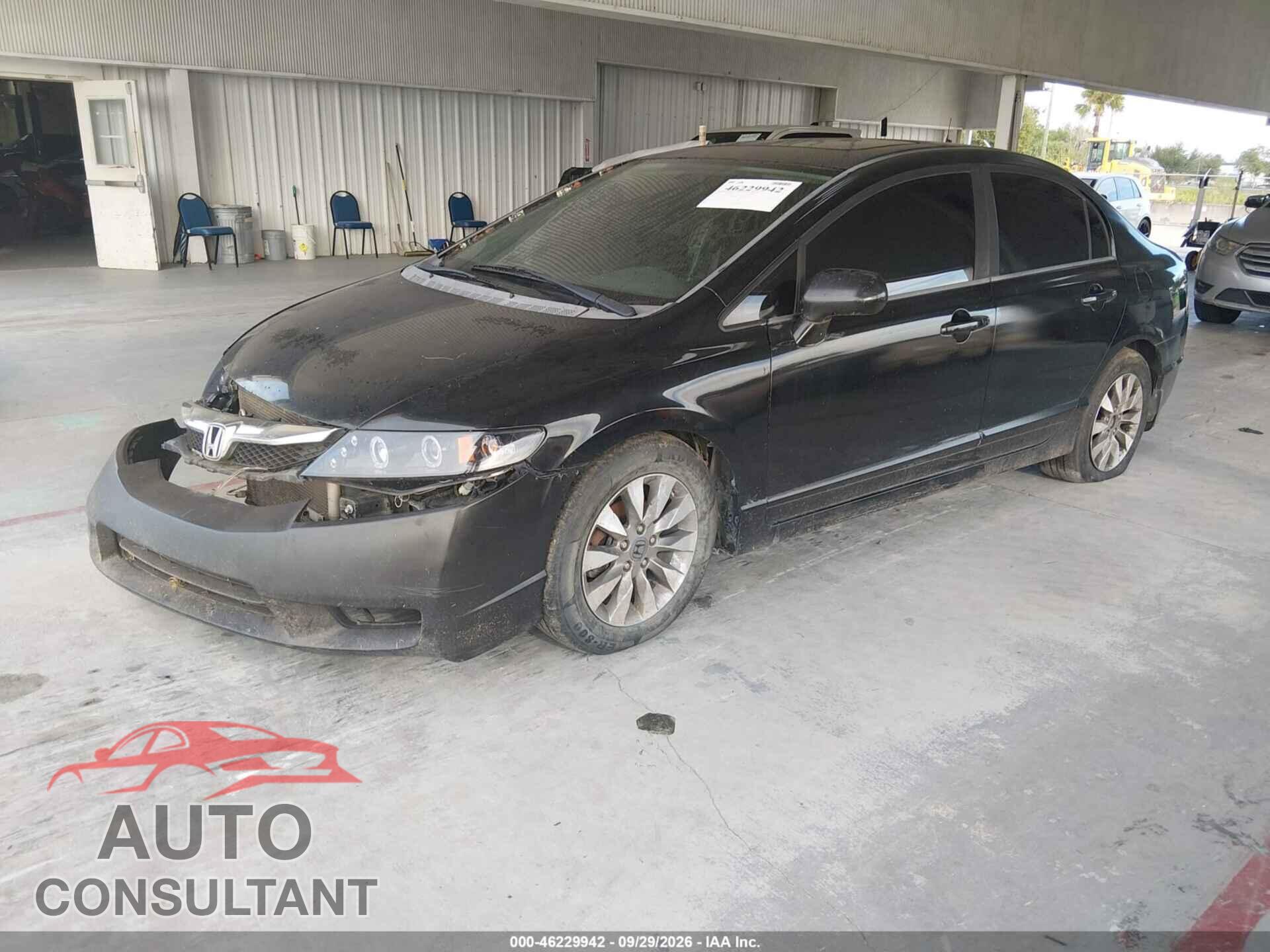 HONDA CIVIC 2010 - 19XFA1F81AE026934