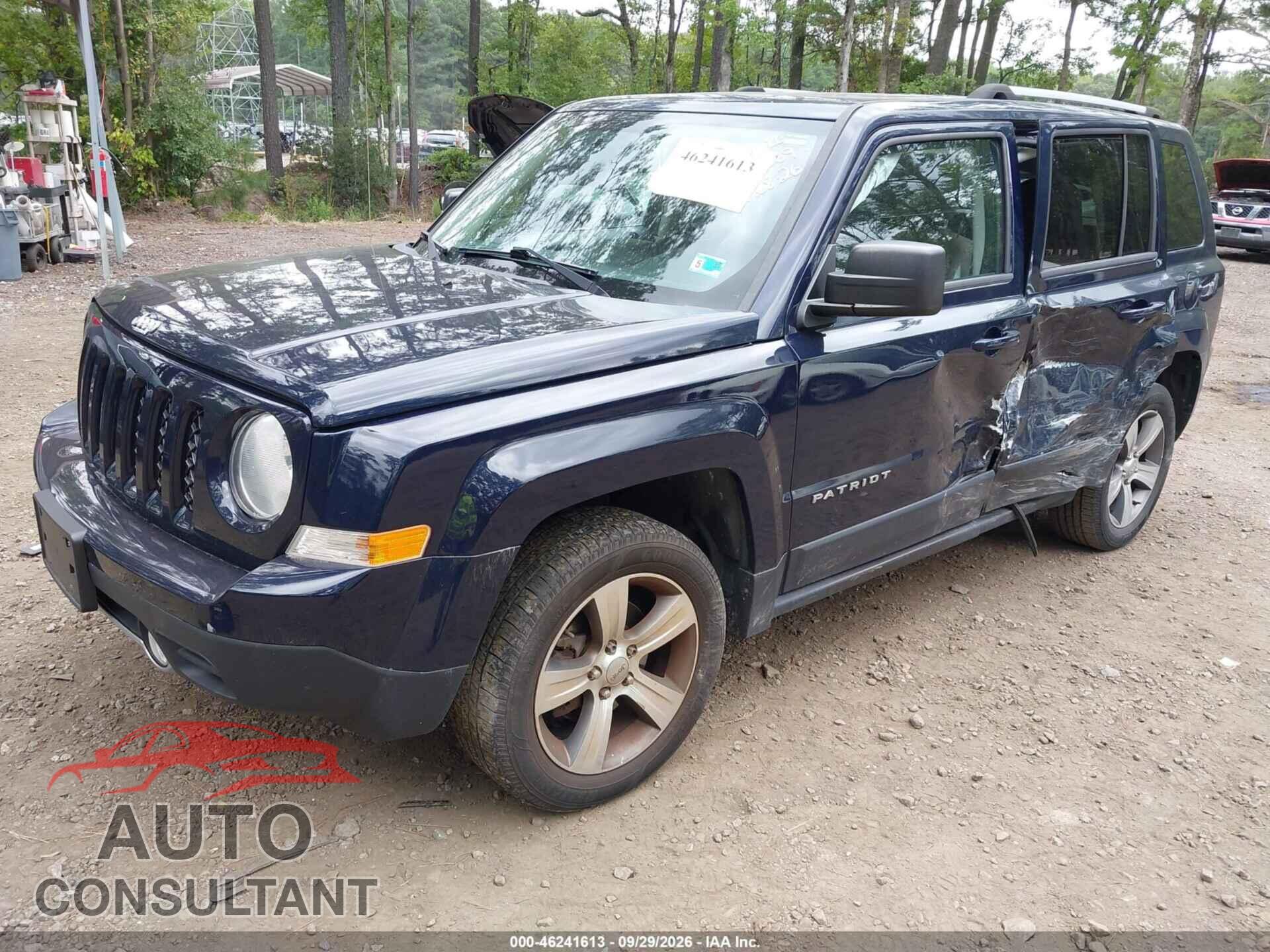 JEEP PATRIOT 2016 - 1C4NJPFA7GD726369