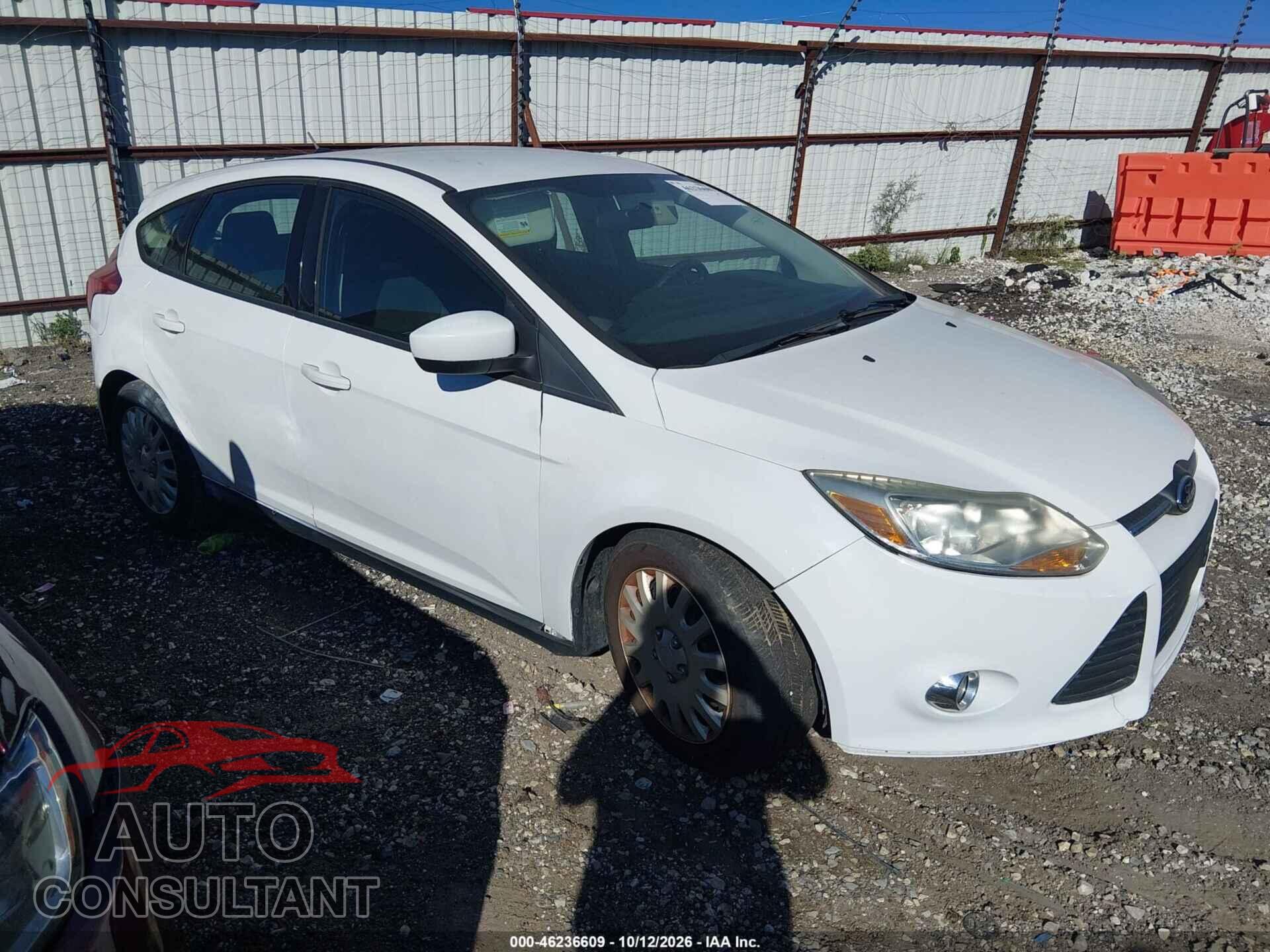 FORD FOCUS 2012 - 1FAHP3K29CL469403