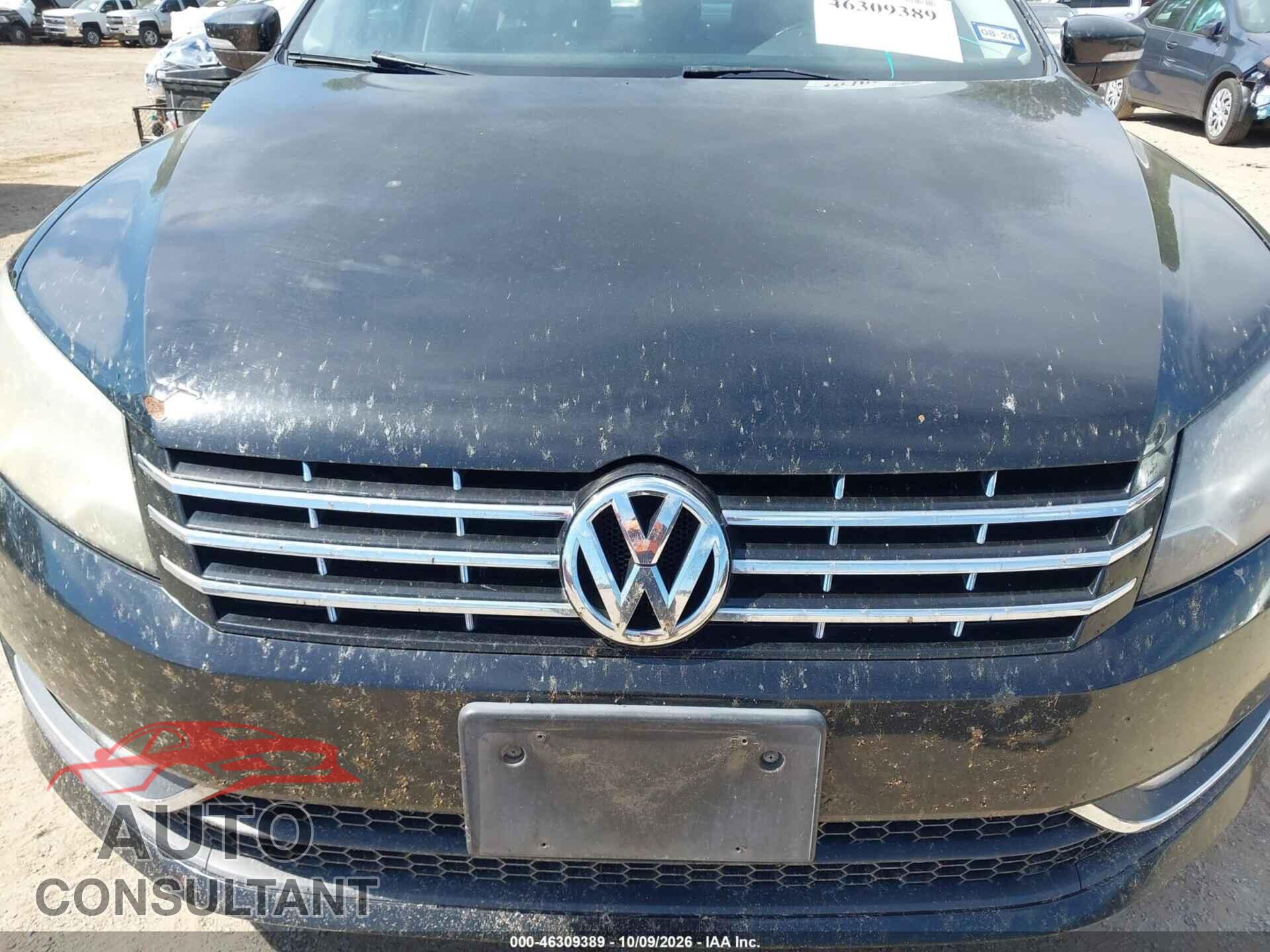 VOLKSWAGEN PASSAT 2014 - 1VWCS7A34EC021381