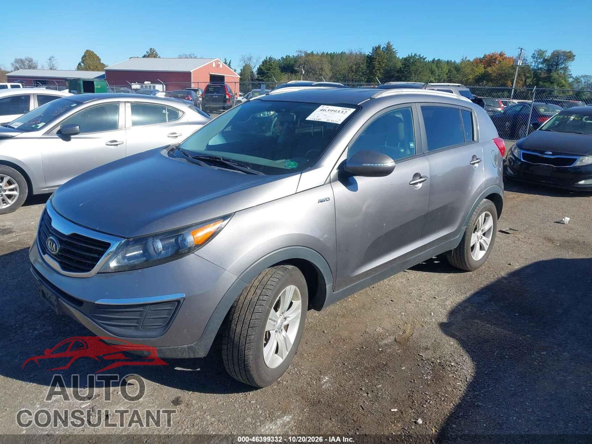 KIA SPORTAGE 2012 - KNDPBCA21C7262003