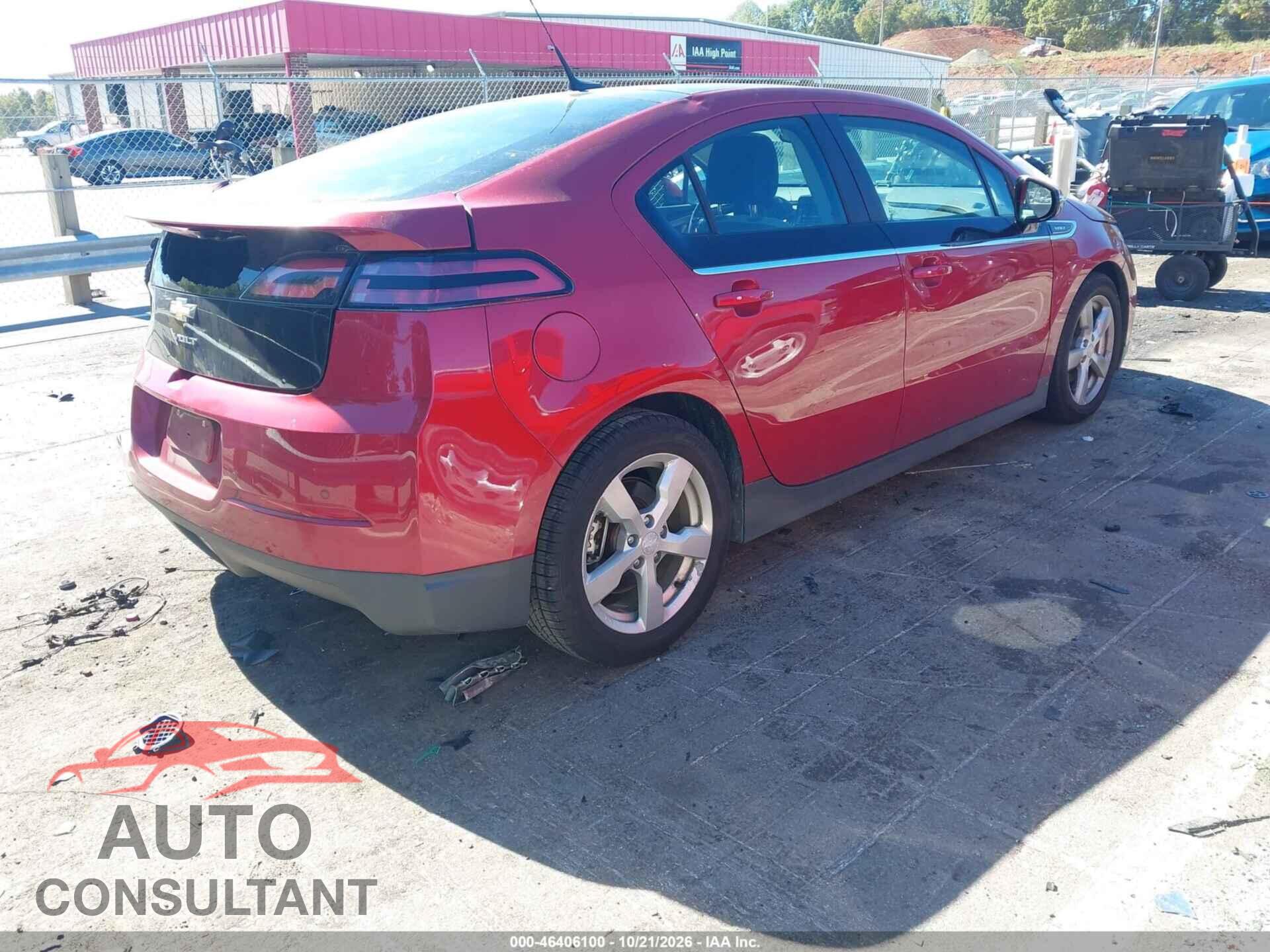 CHEVROLET VOLT 2012 - 1G1RB6E41CU111436