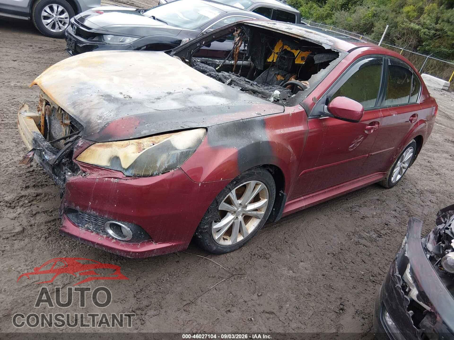 SUBARU LEGACY 2013 - 4S3BMCL65D3010042