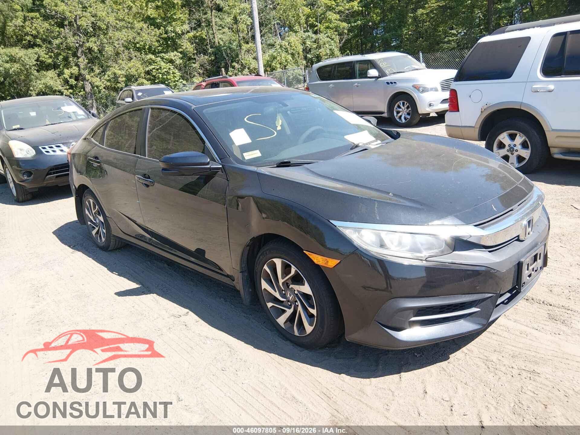 HONDA CIVIC 2016 - 19XFC2F74GE224665