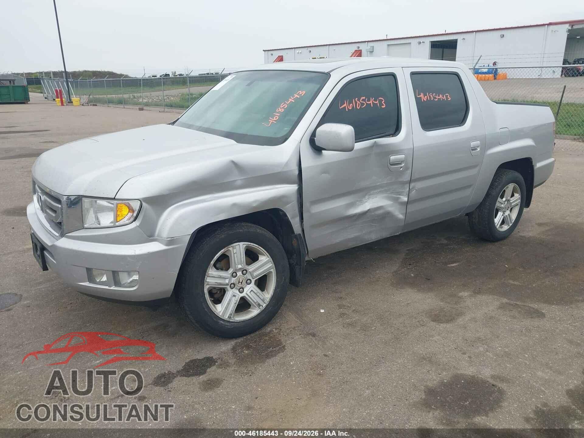 HONDA RIDGELINE 2010 - 5FPYK1F58AB010551