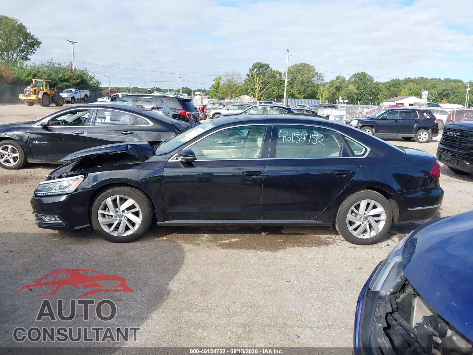 VOLKSWAGEN PASSAT 2018 - 1VWBA7A35JC046962