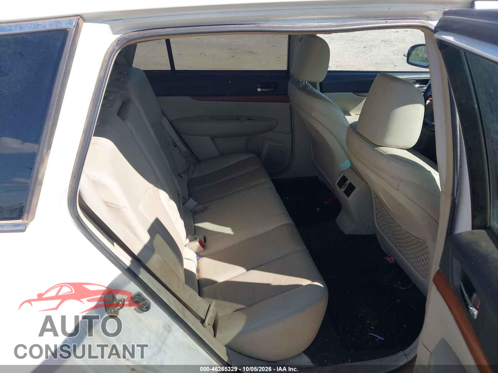 SUBARU OUTBACK 2013 - 4S4BRBKCXD3287719
