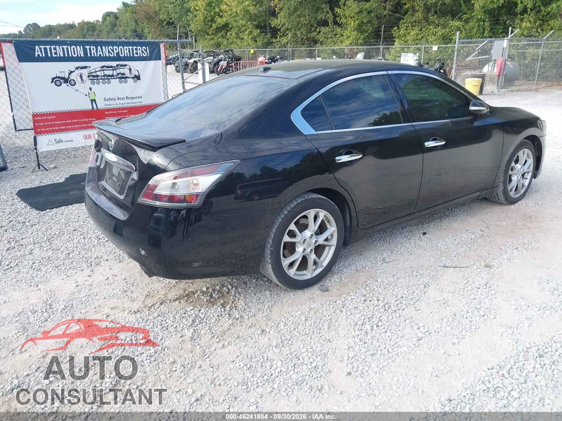 NISSAN MAXIMA 2012 - 1N4AA5AP0CC847443