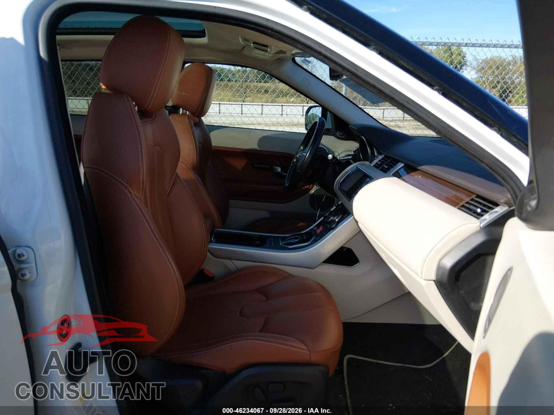 LAND ROVER RANGE ROVER EVOQUE 2012 - SALVV2BG4CH656360