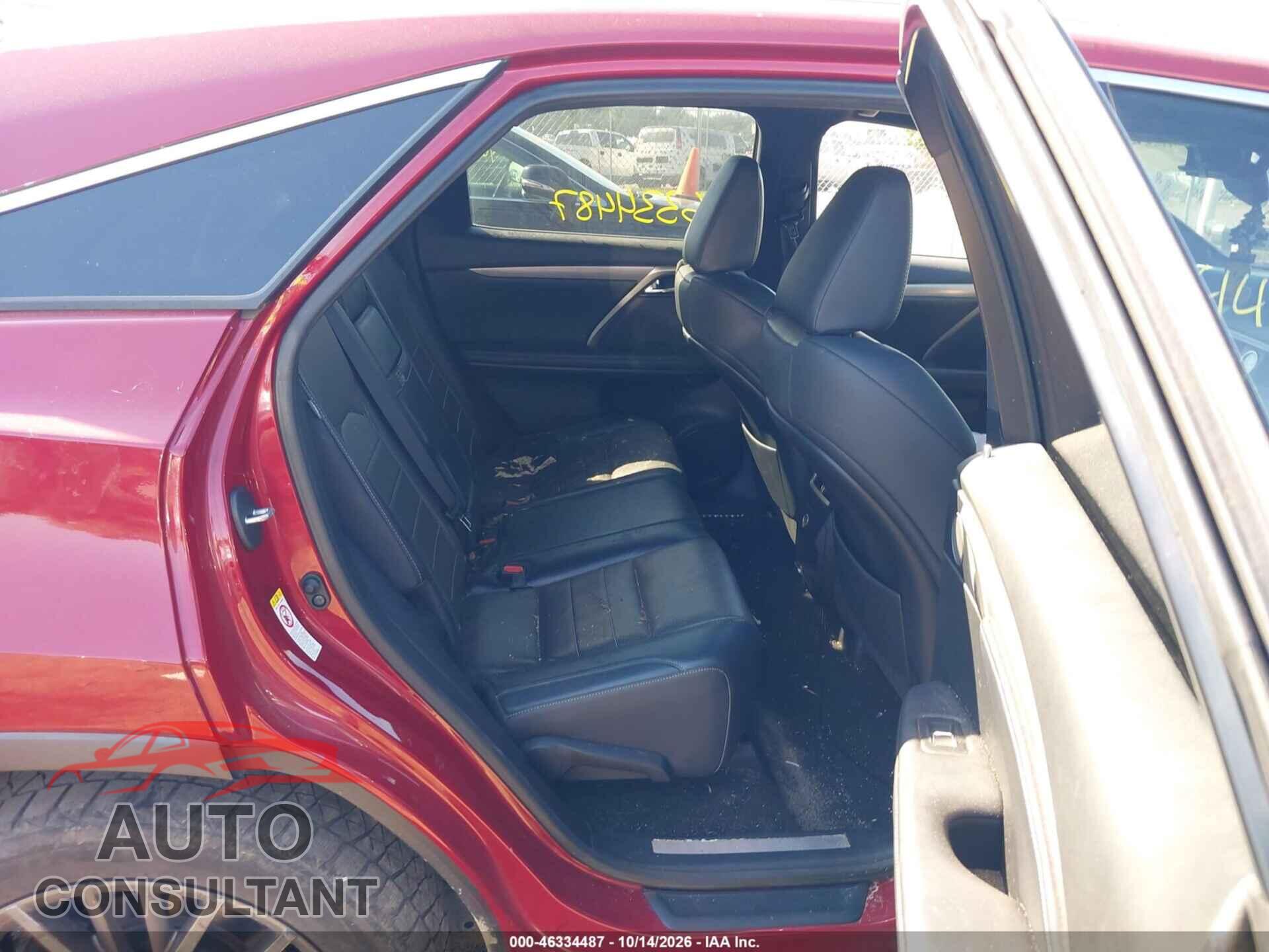 LEXUS RX 350 2017 - 2T2ZZMCA6HC069488