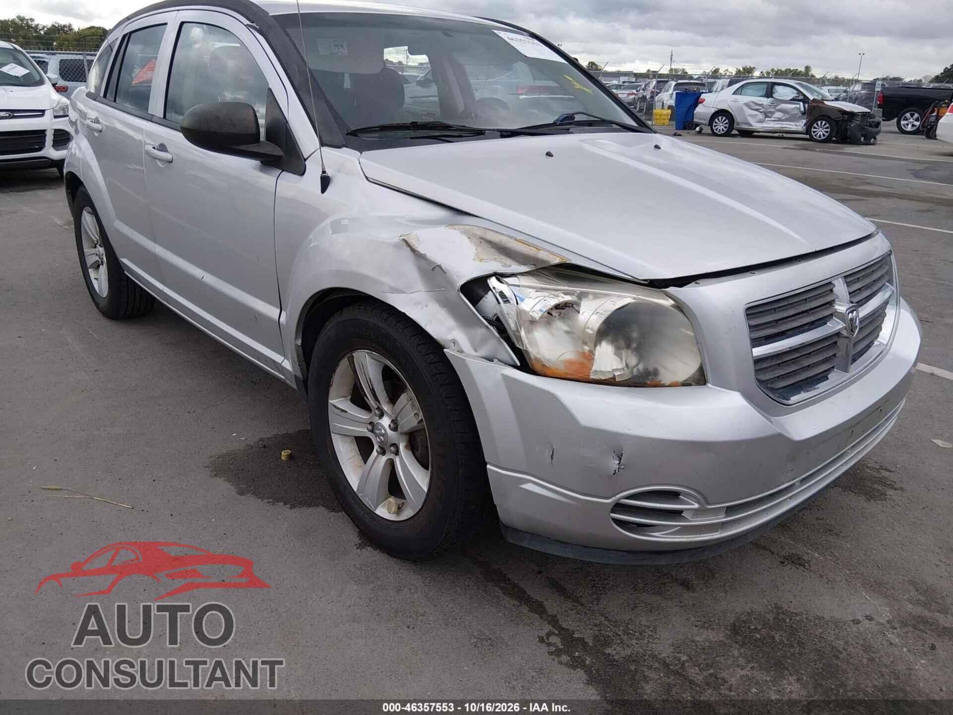 DODGE CALIBER 2010 - 1B3CB4HA8AD662674
