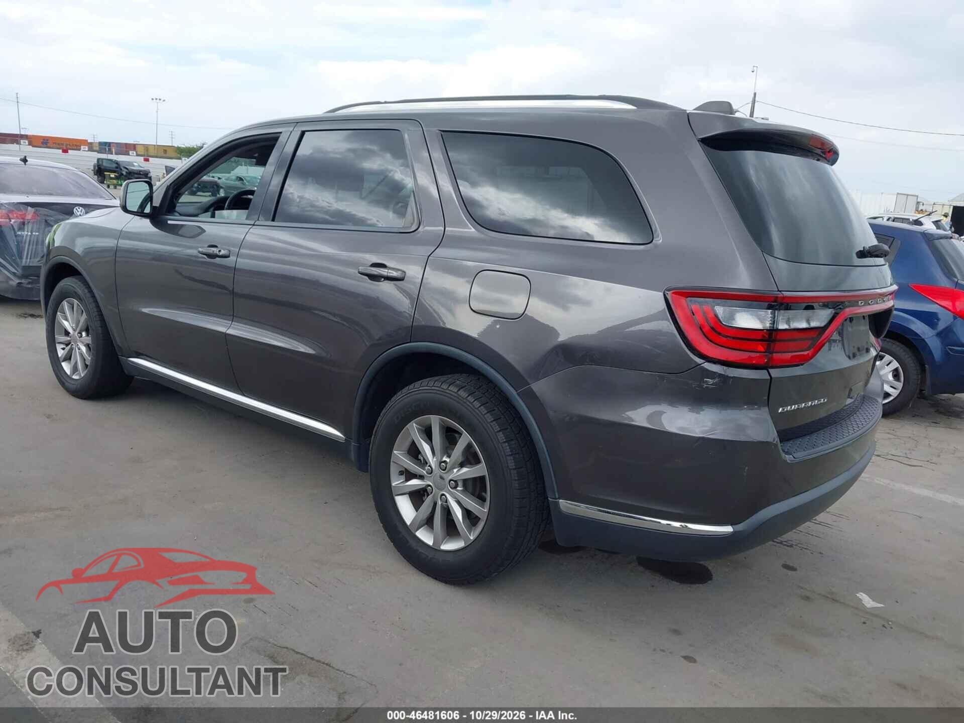 DODGE DURANGO 2017 - 1C4RDHAG5HC638633