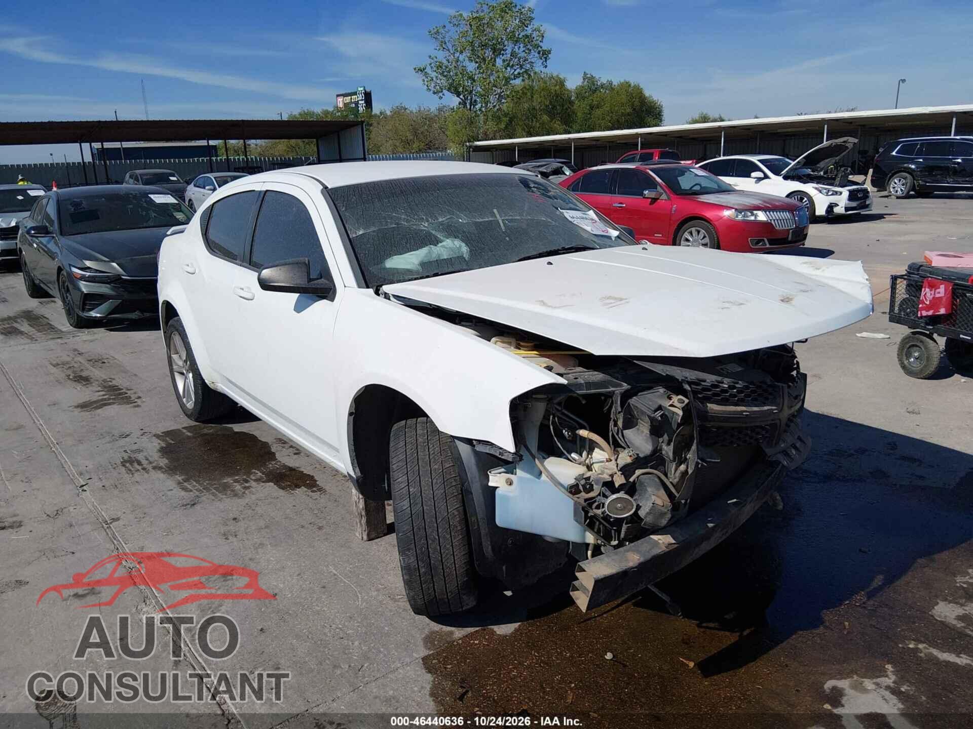DODGE AVENGER 2014 - 1C3CDZAB3EN182913