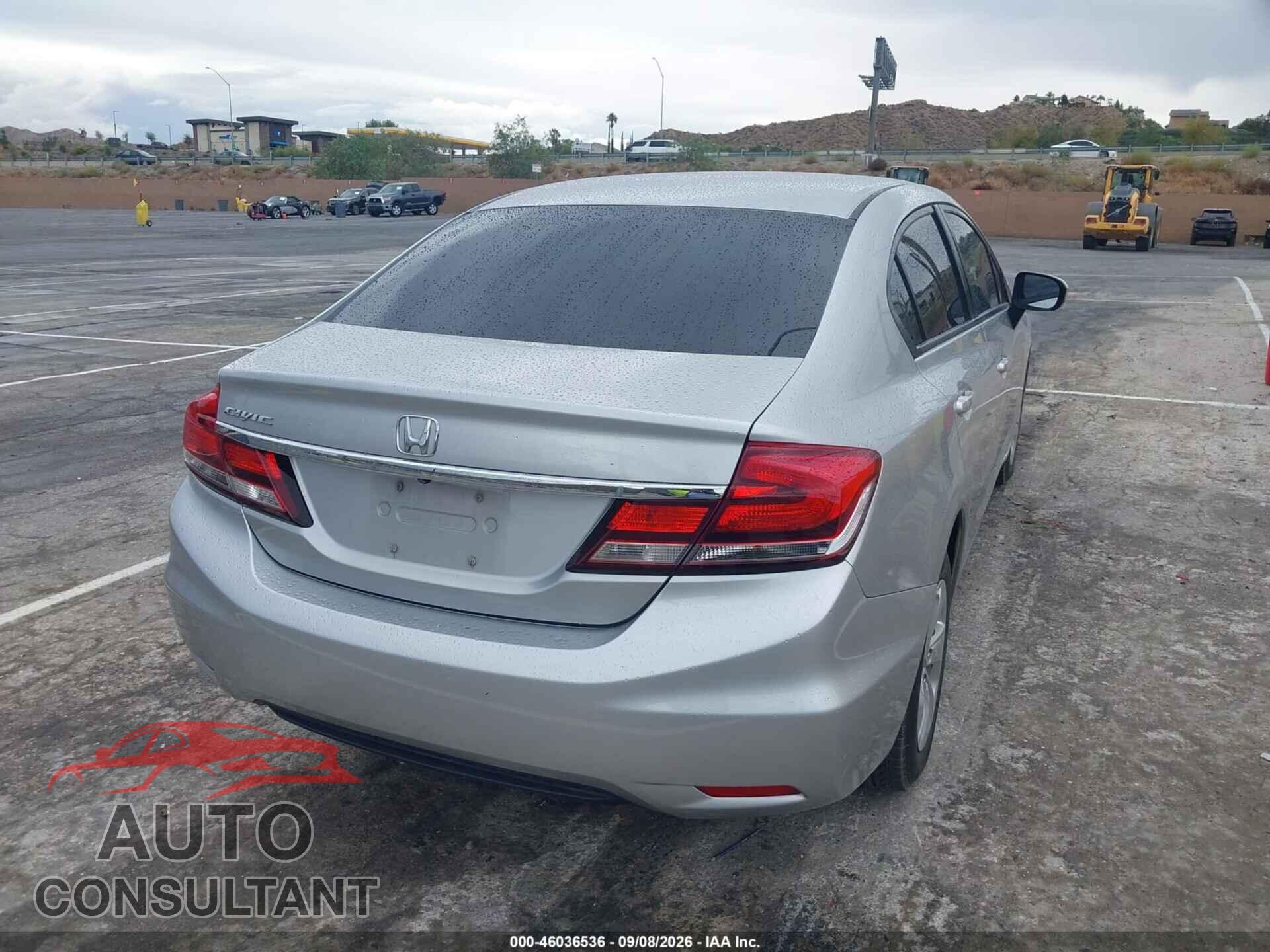 HONDA CIVIC 2014 - 19XFB2F57EE260395