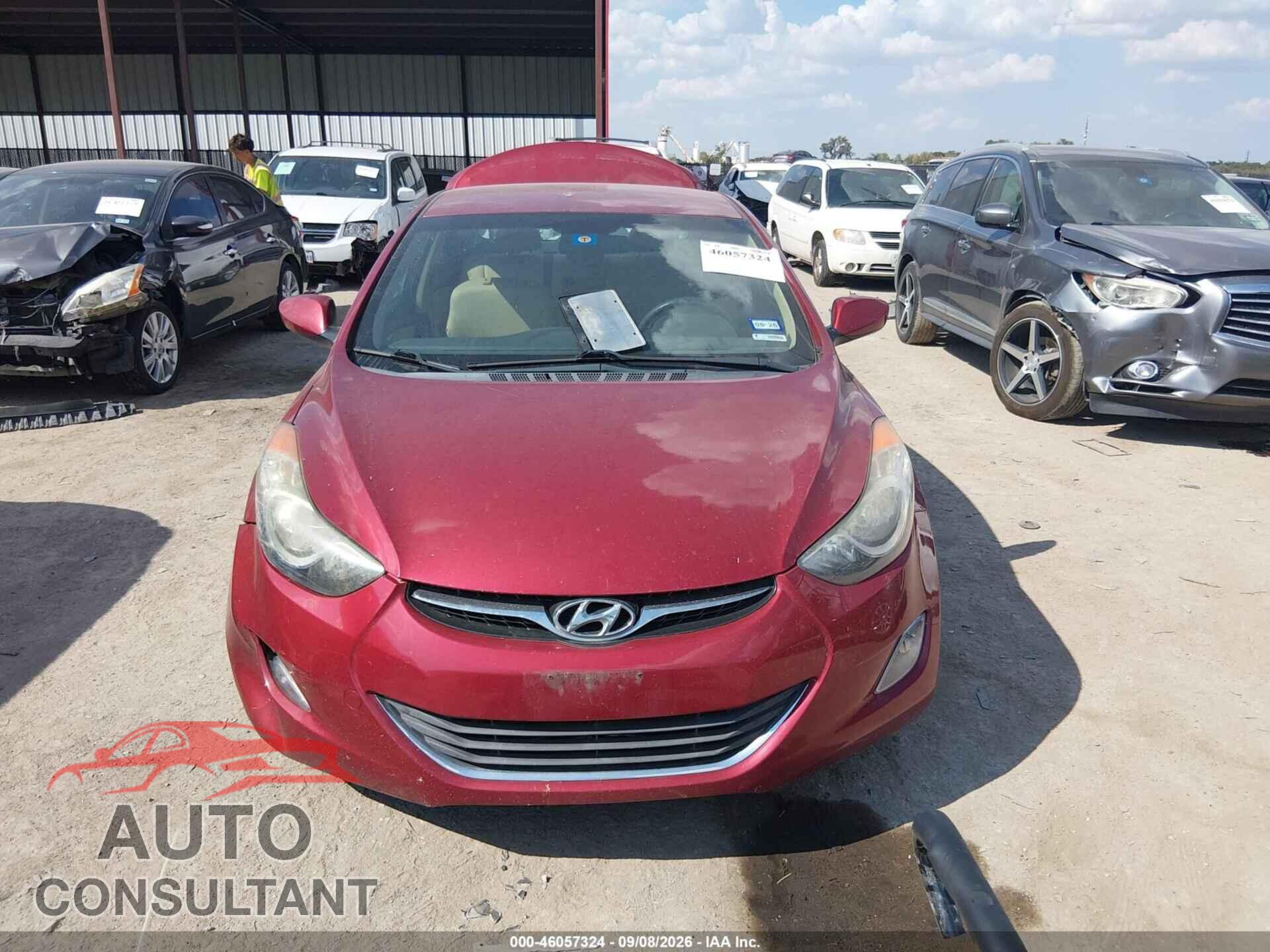 HYUNDAI ELANTRA 2013 - 5NPDH4AE2DH451967