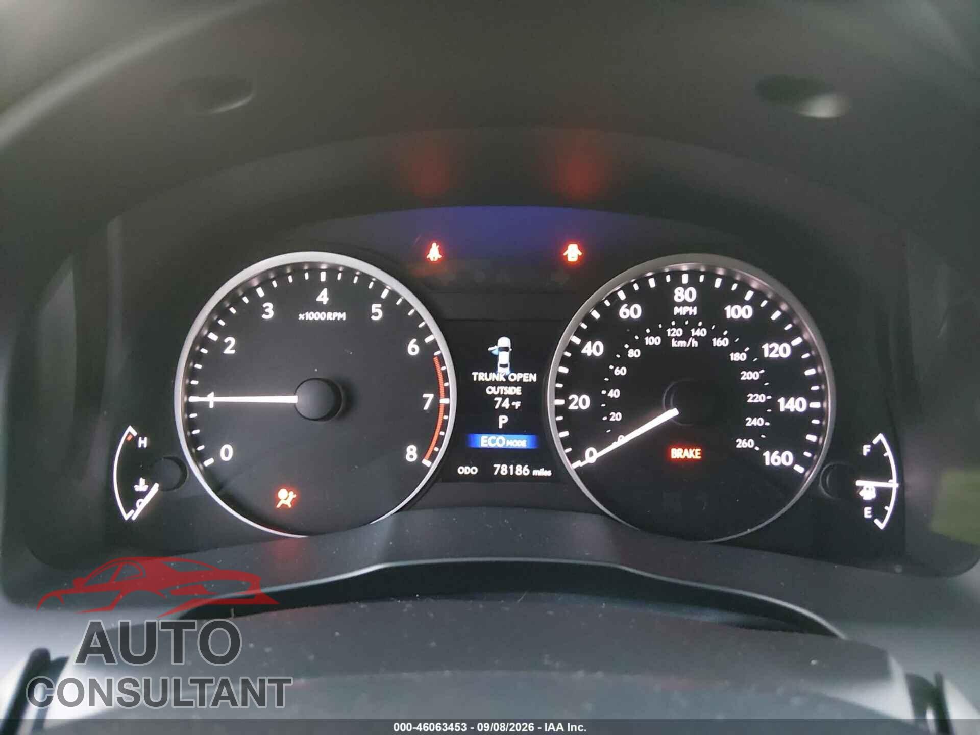LEXUS ES 350 2014 - JTHBK1GG3E2140503