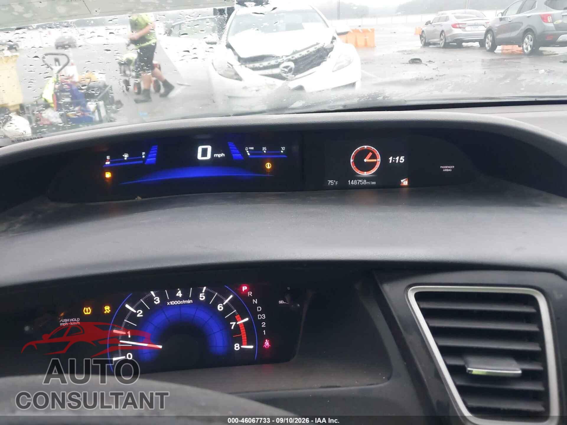 HONDA CIVIC 2013 - 2HGFB2F85DH517486