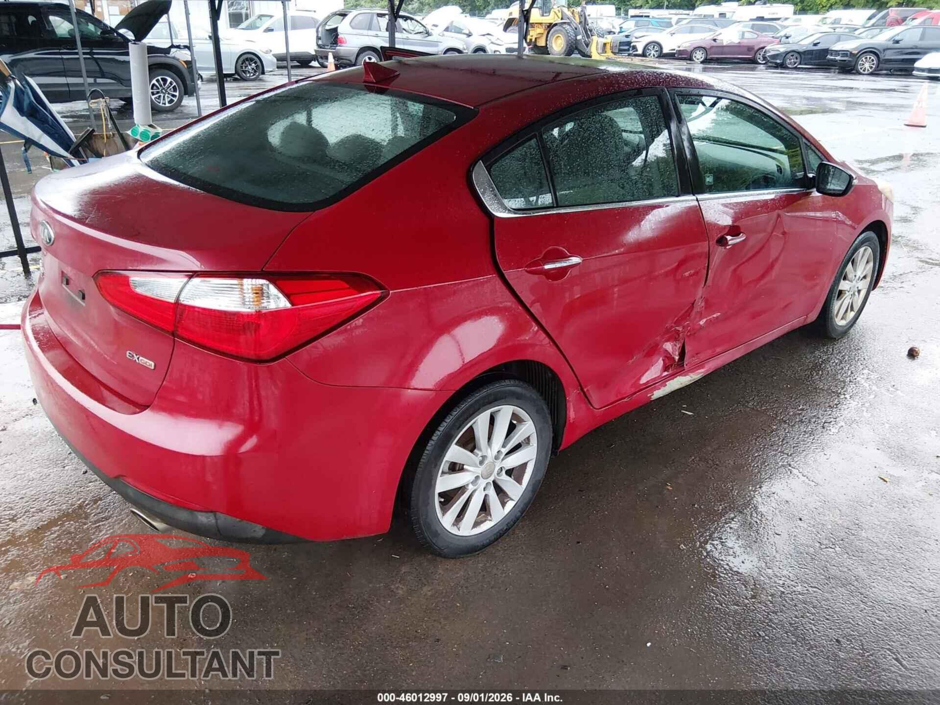 KIA FORTE 2014 - KNAFX4A80E5047313