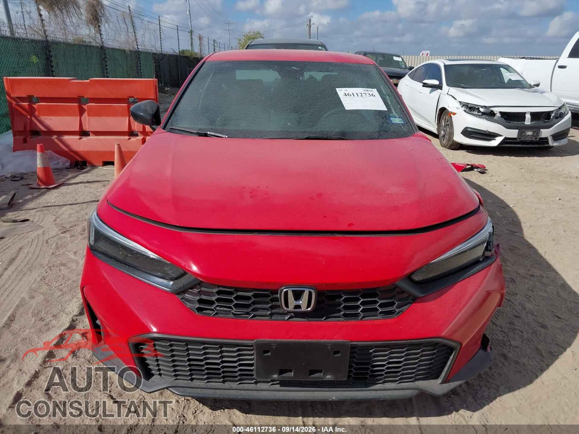 HONDA CIVIC 2026 - 2HGFE2F51TH614485