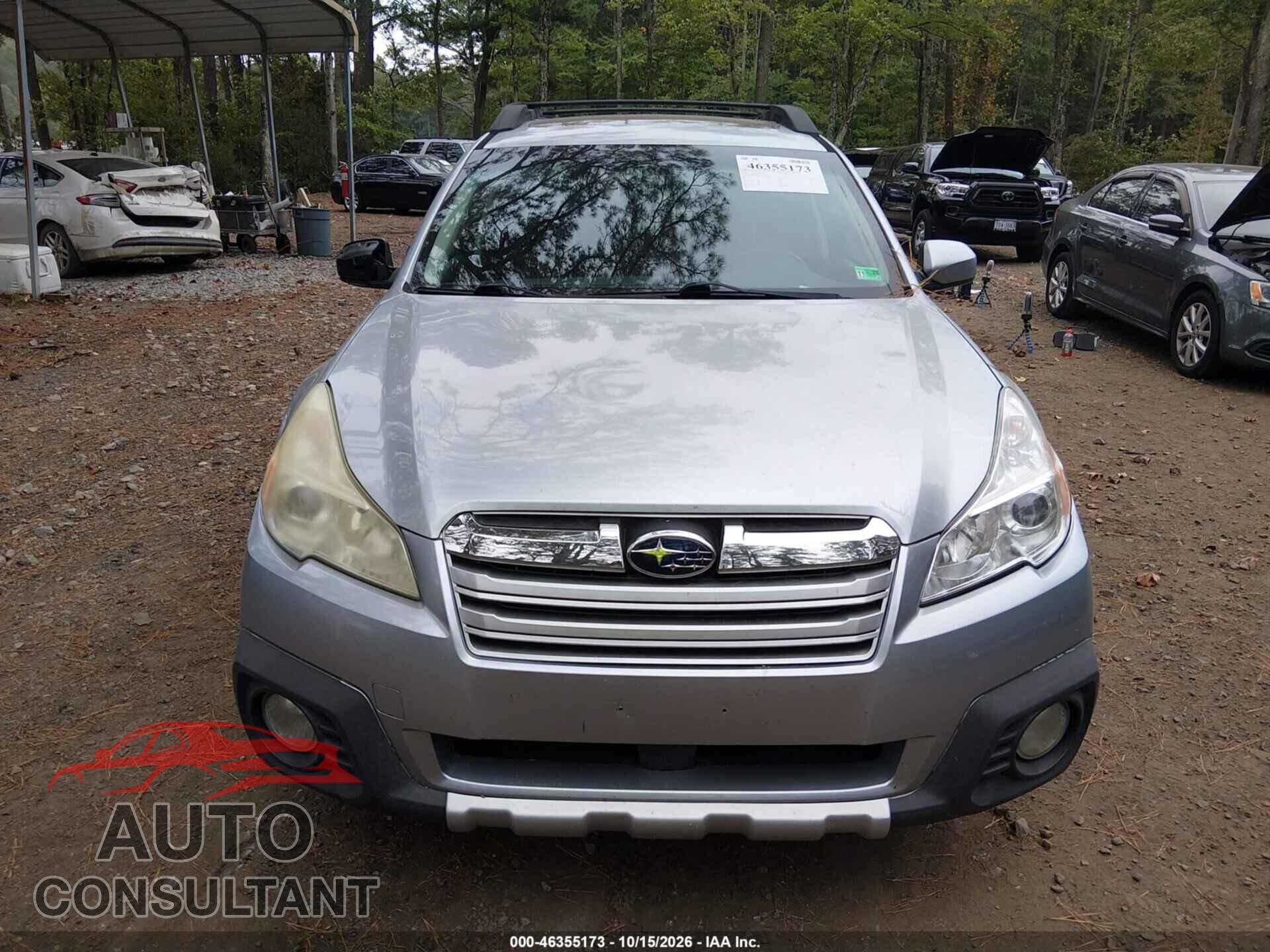 SUBARU OUTBACK 2014 - 4S4BRBDC9E3227509