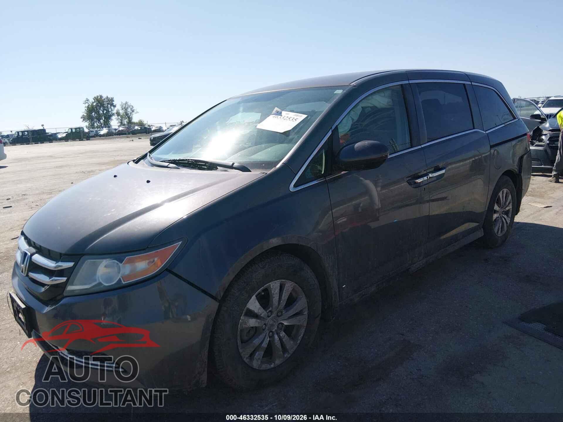 HONDA ODYSSEY 2014 - 5FNRL5H44EB134232