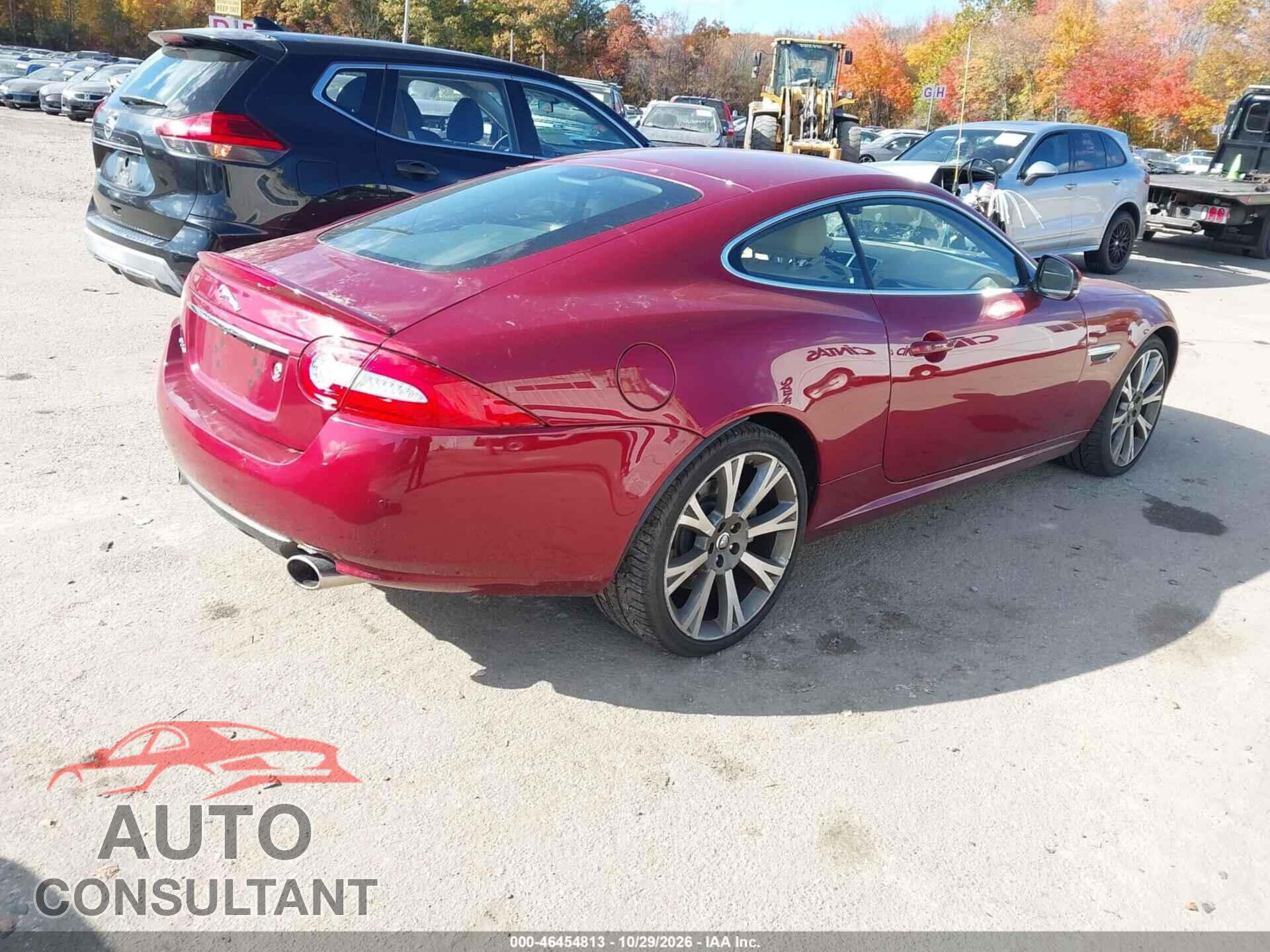 JAGUAR XK 2013 - SAJWA4FB2DLB51387
