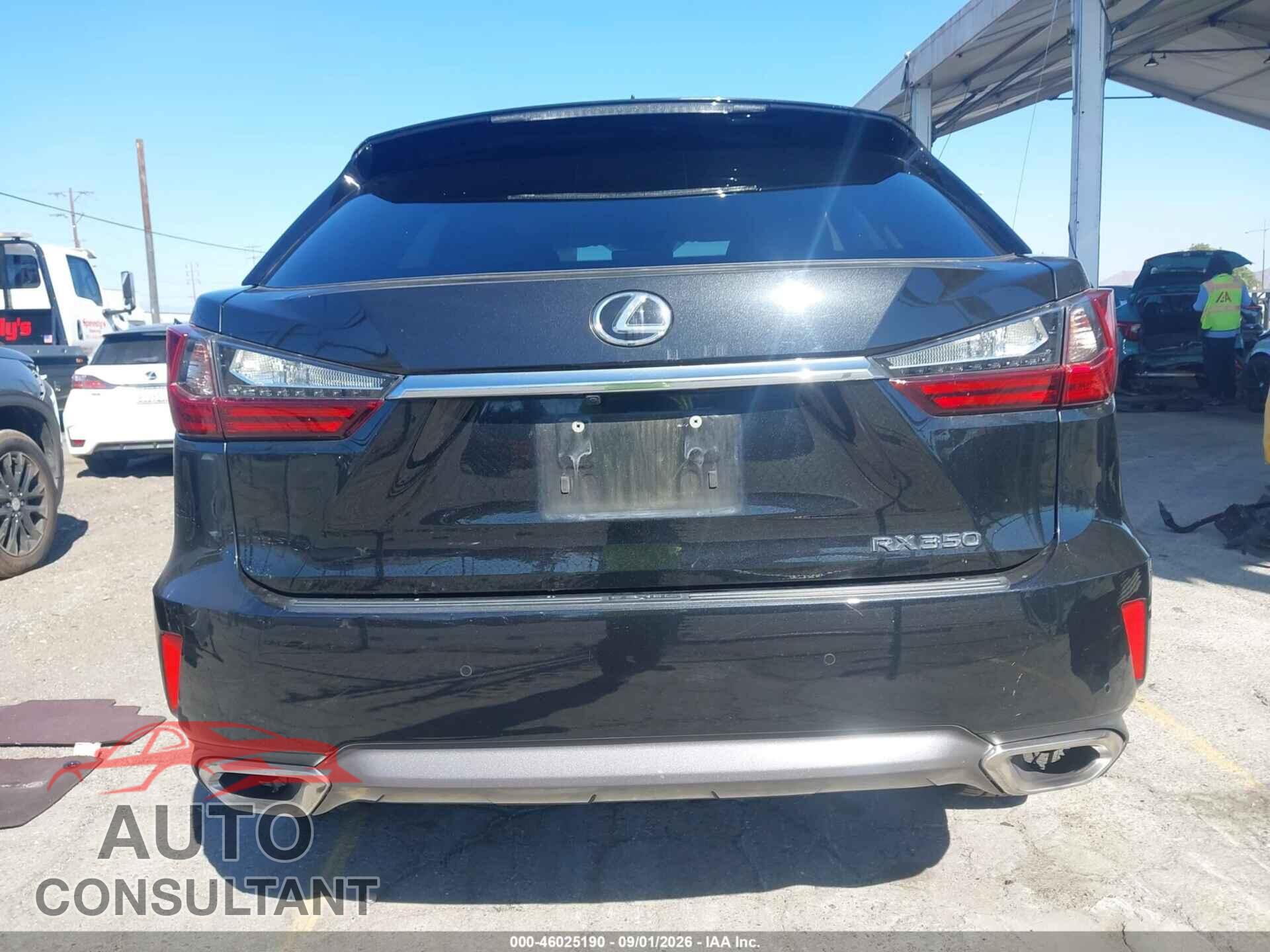 LEXUS RX 350 2018 - 2T2ZZMCA8JC108183