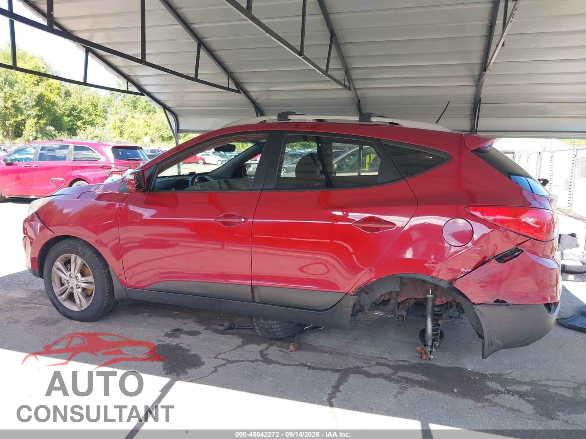 HYUNDAI TUCSON 2012 - KM8JUCAC5CU417822