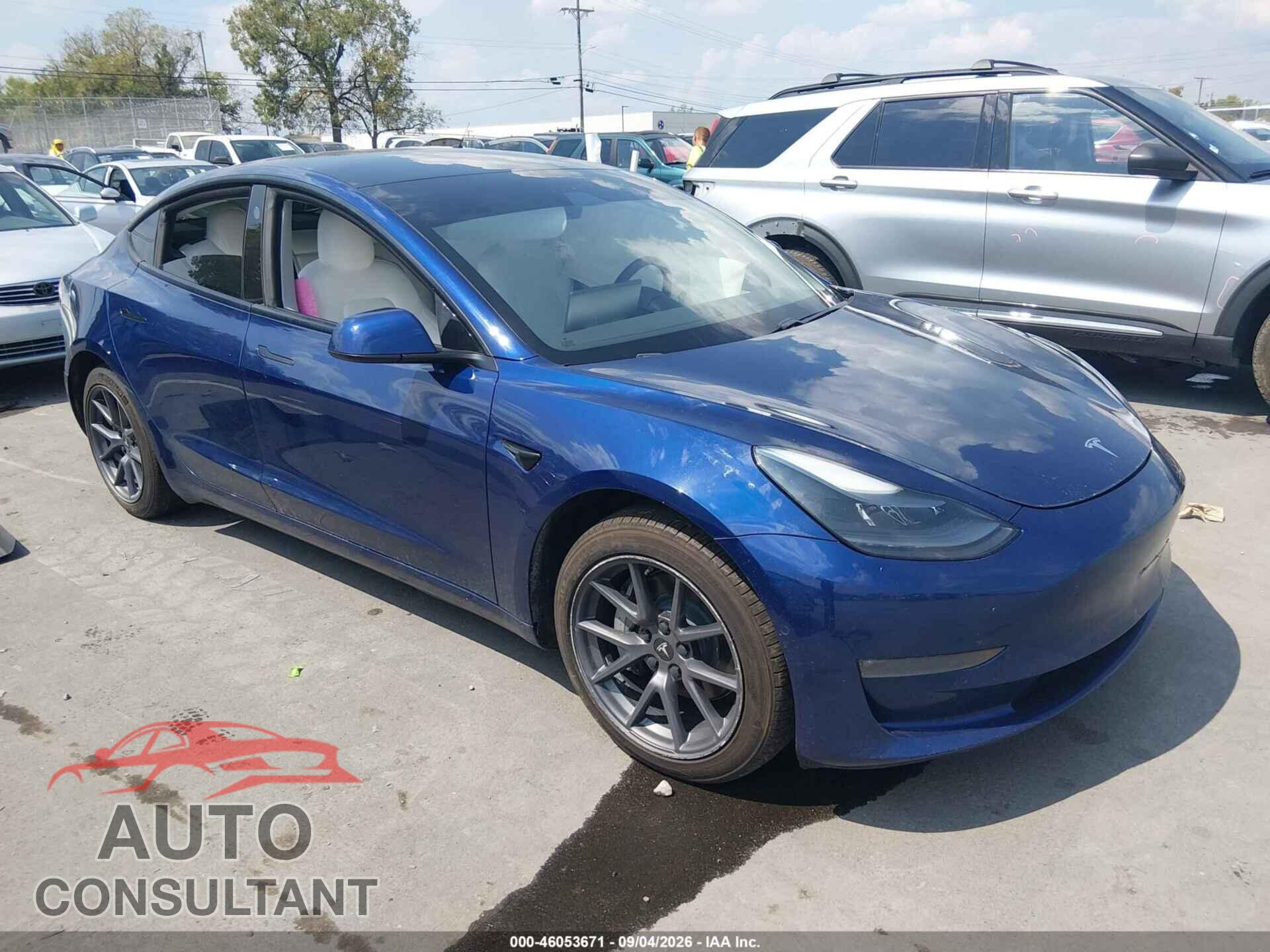 TESLA MODEL 3 2021 - 5YJ3E1EB8MF948037