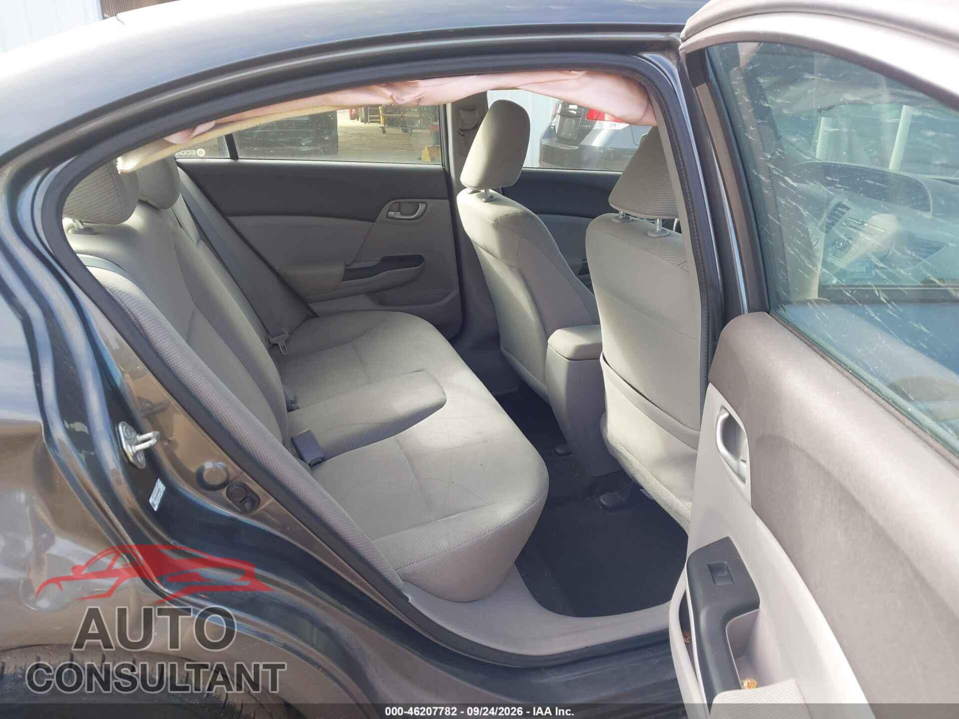 HONDA CIVIC SDN 2012 - 19XFB2F59CE085600