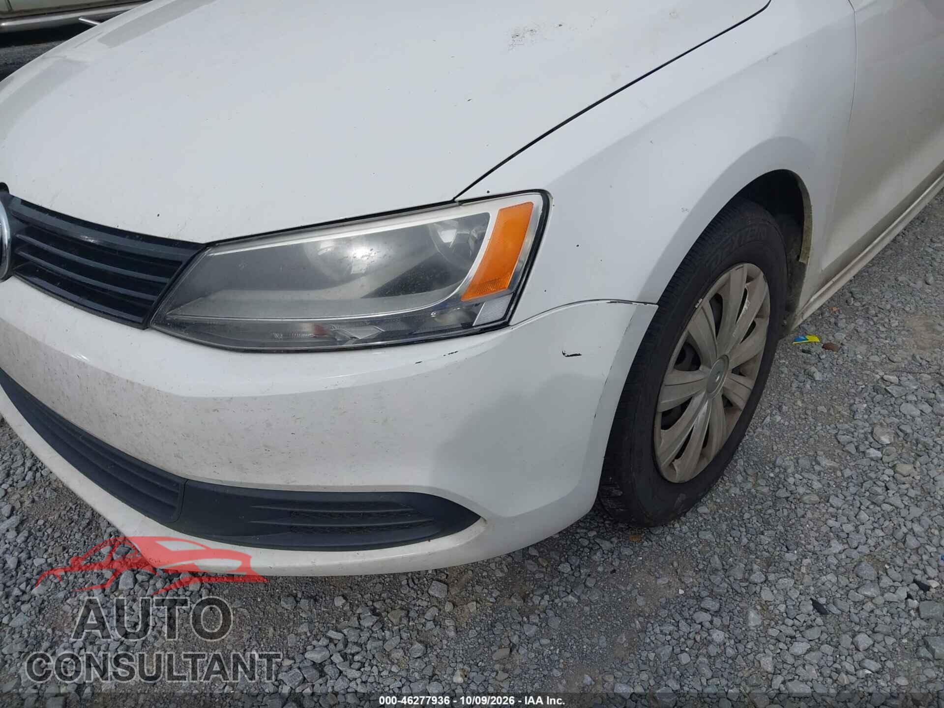 VOLKSWAGEN JETTA 2012 - 3VW2K7AJ6CM371035