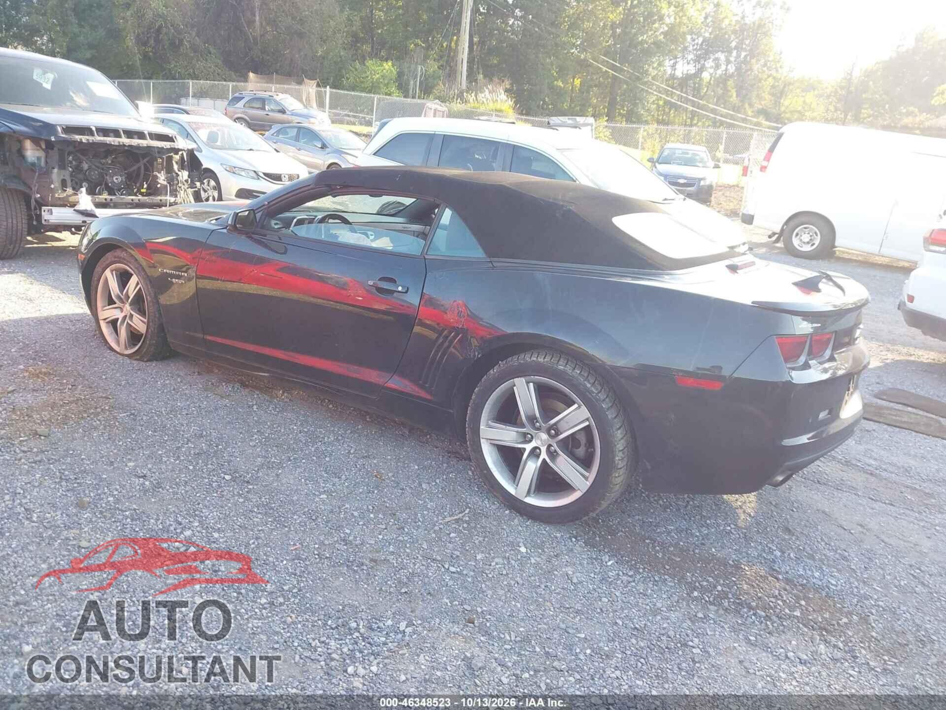 CHEVROLET CAMARO 2012 - 2G1FC3D38C9116217