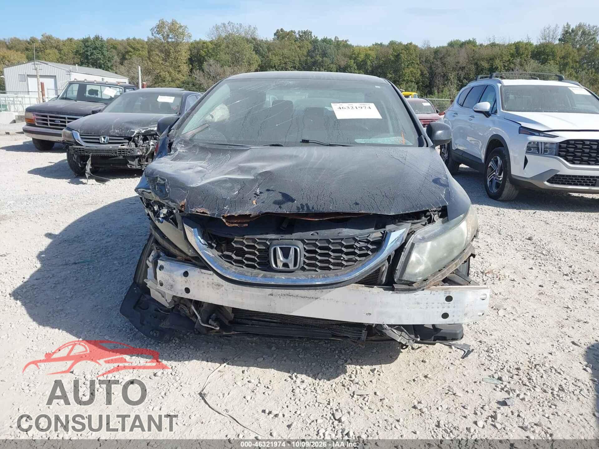 HONDA CIVIC 2013 - 19XFB2F50DE089648